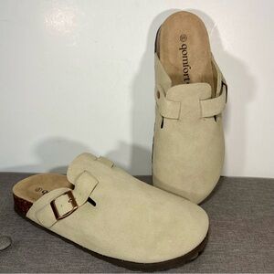 Qomfort NEW Genuine Suede Clogs- men’s EU 46